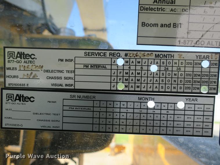 image for item DE3822 2007 Ford F550 bucket truck