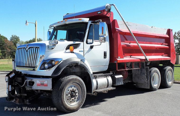 image for item DE4902 2015 International WorkStar 7500 dump truck