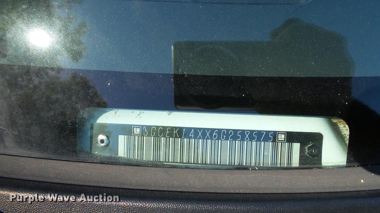 image for item DE4914 2006 Chevrolet Silverado 1500 pickup truck