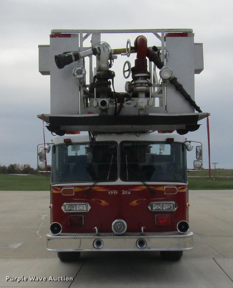 image for item DE5879 1985 Duplex 35270-85 ladder fire truck