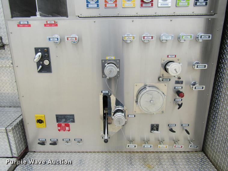 image for item DE5879 1985 Duplex 35270-85 ladder fire truck