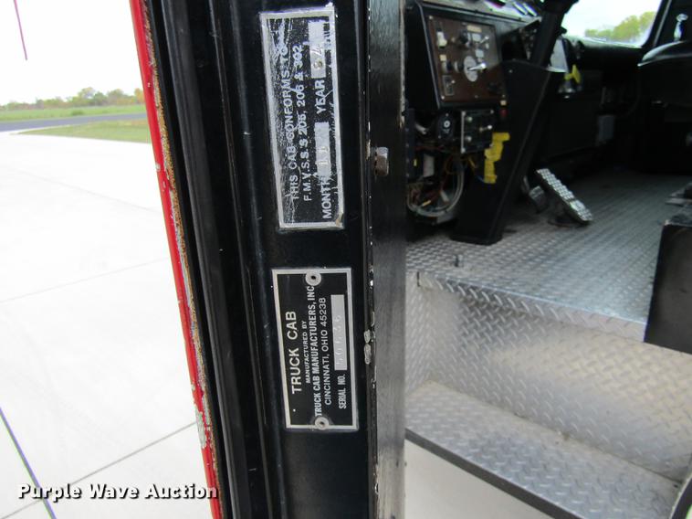 image for item DE5879 1985 Duplex 35270-85 ladder fire truck