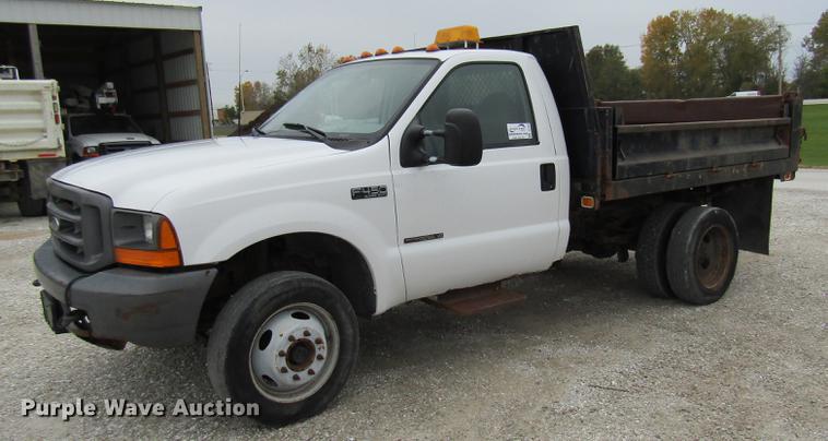 image for item DE5880 2000 Ford F450 Super Duty dump truck