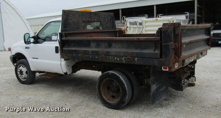 image for item DE5880 2000 Ford F450 Super Duty dump truck