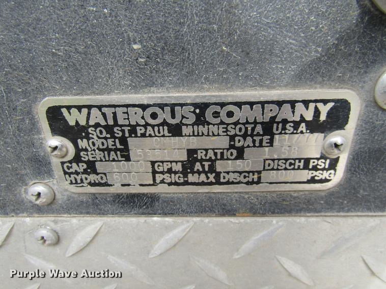 image for item DE5893 1978 Ford fire truck