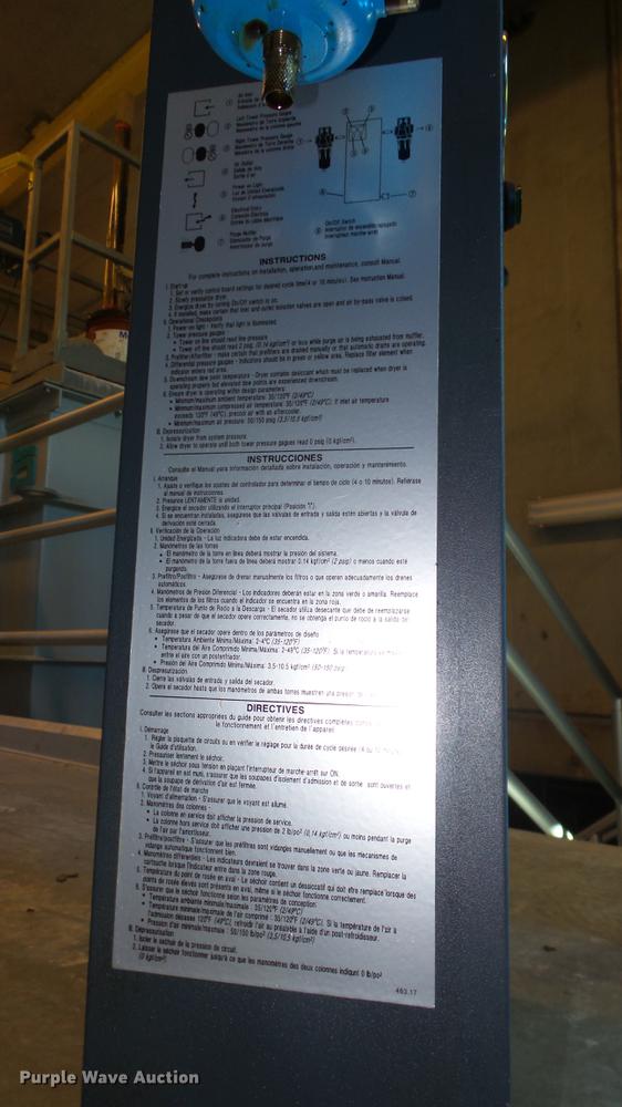 image for item DE7320 Hankison air filter