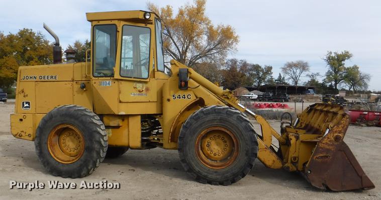 image for item DF1563 1983 John Deere 544C wheel loader