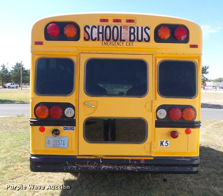 image for item DF2767 2001 Chevrolet Express 3500 Cargo school bus