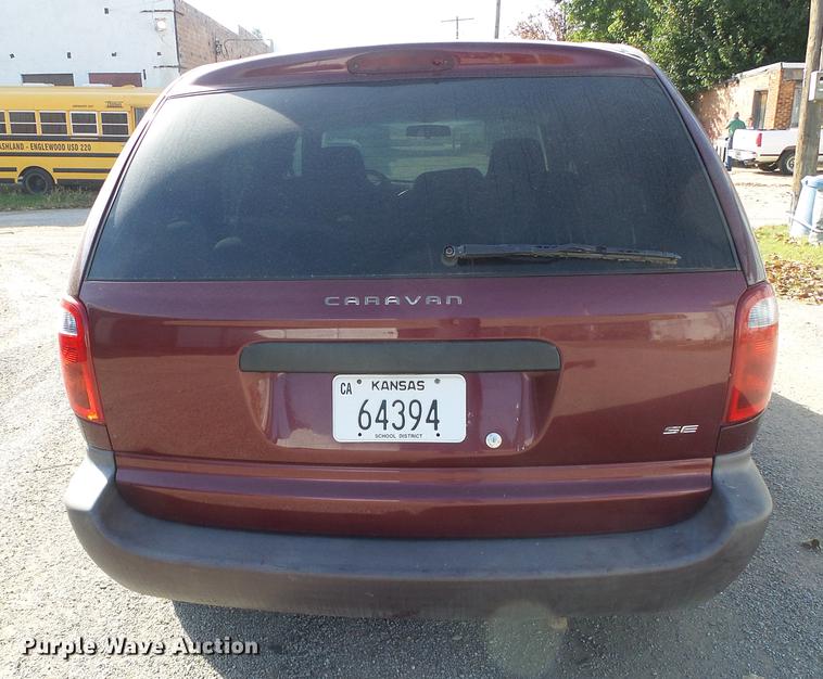 image for item DF2813 2001 Dodge Caravan SE van