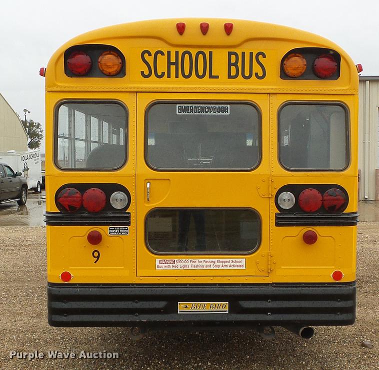 image for item DF2815 1993 Ford B700 Blue Bird school bus