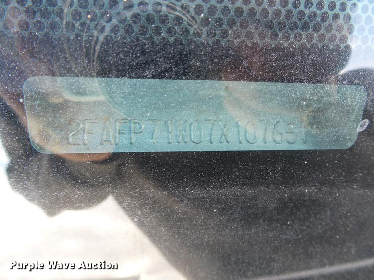 image for item DF2817 2007 Ford Crown Victoria Police Interceptor