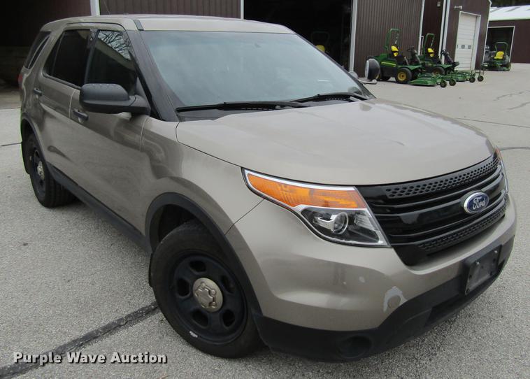 image for item DF3883 2013 Ford Explorer Police Interceptor SUV