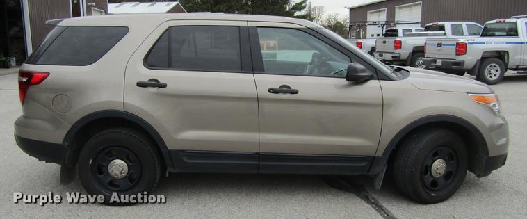 image for item DF3883 2013 Ford Explorer Police Interceptor SUV