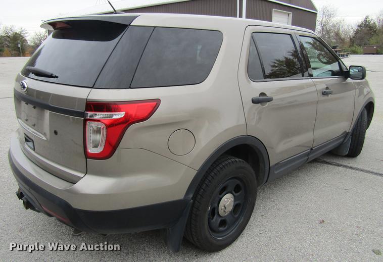 image for item DF3883 2013 Ford Explorer Police Interceptor SUV