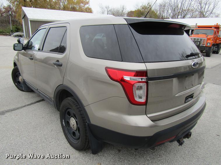 image for item DF3883 2013 Ford Explorer Police Interceptor SUV