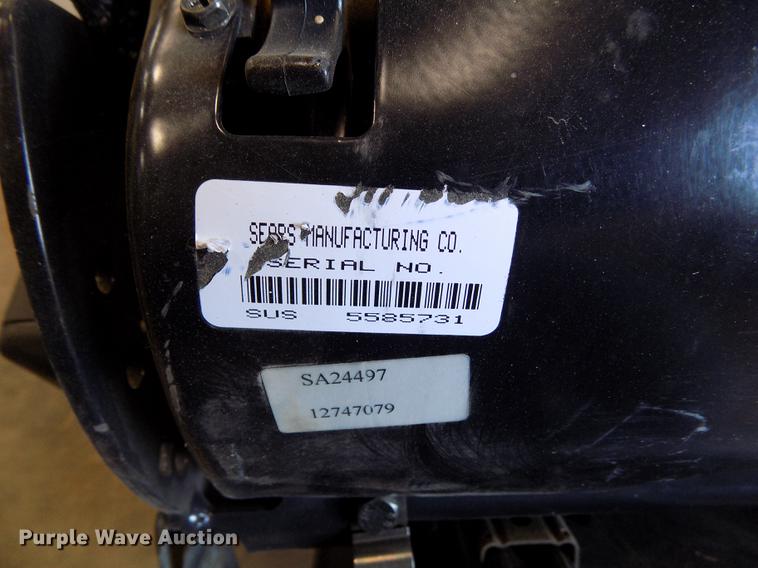 image for item DY9092 Sears Manufacturing suspension seat