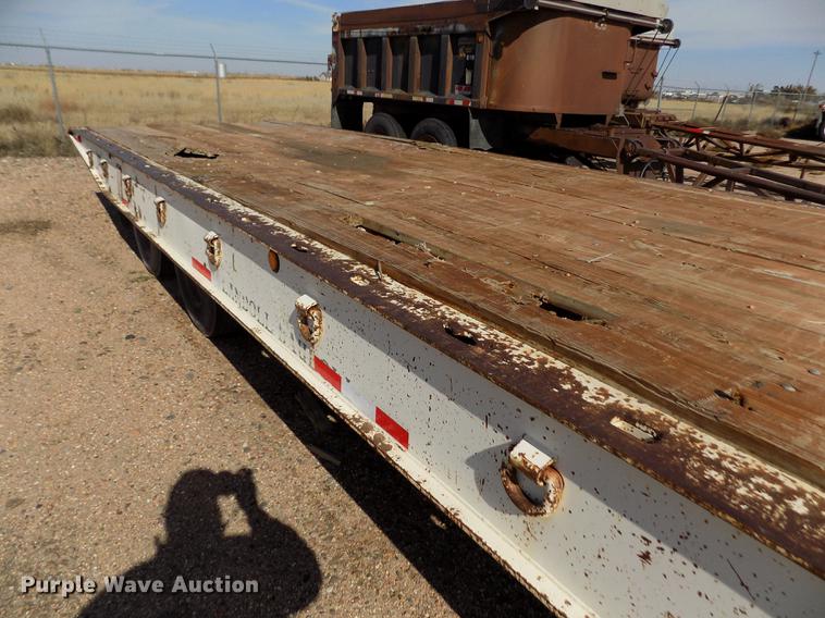 image for item DY9094 1992 Landoll Hauloll tilt deck equipment trailer