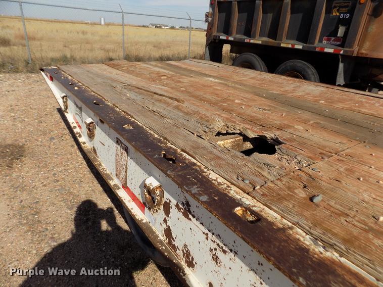 image for item DY9094 1992 Landoll Hauloll tilt deck equipment trailer