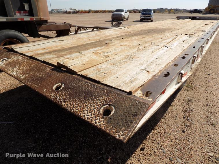 image for item DY9094 1992 Landoll Hauloll tilt deck equipment trailer