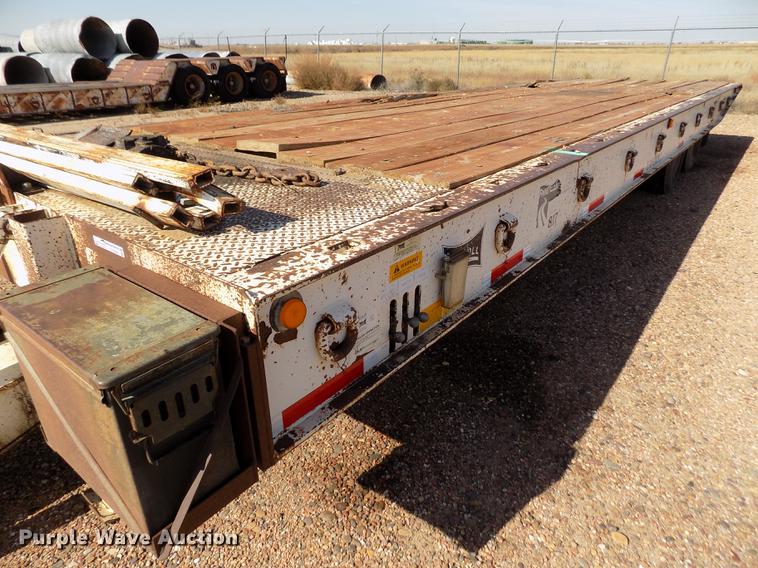 image for item DY9094 1992 Landoll Hauloll tilt deck equipment trailer