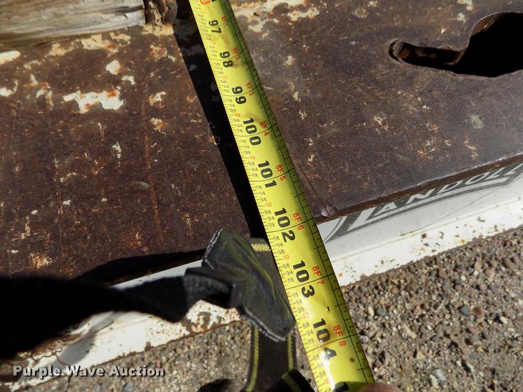 image for item DY9094 1992 Landoll Hauloll tilt deck equipment trailer