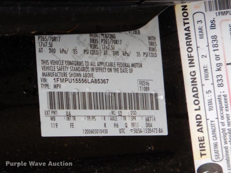 image for item EO9690 2006 Ford Expedition SUV