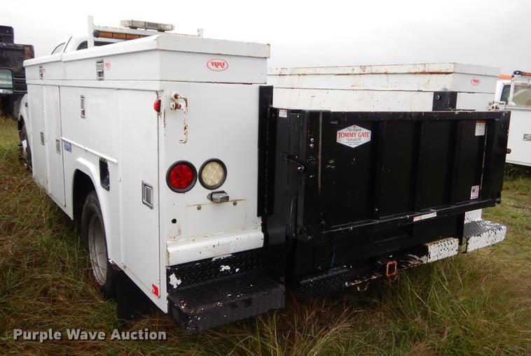 image for item EO9693 2007 Ford F350 Super Duty utility bed pickup truck