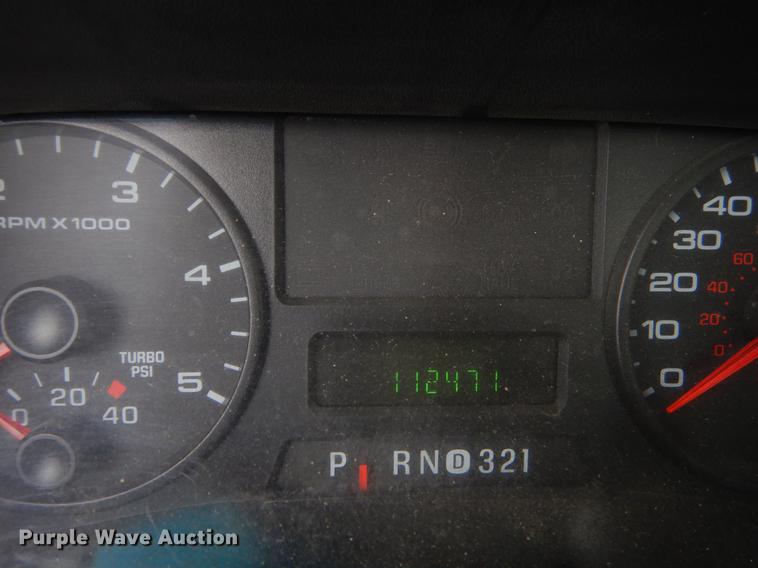 image for item EO9693 2007 Ford F350 Super Duty utility bed pickup truck