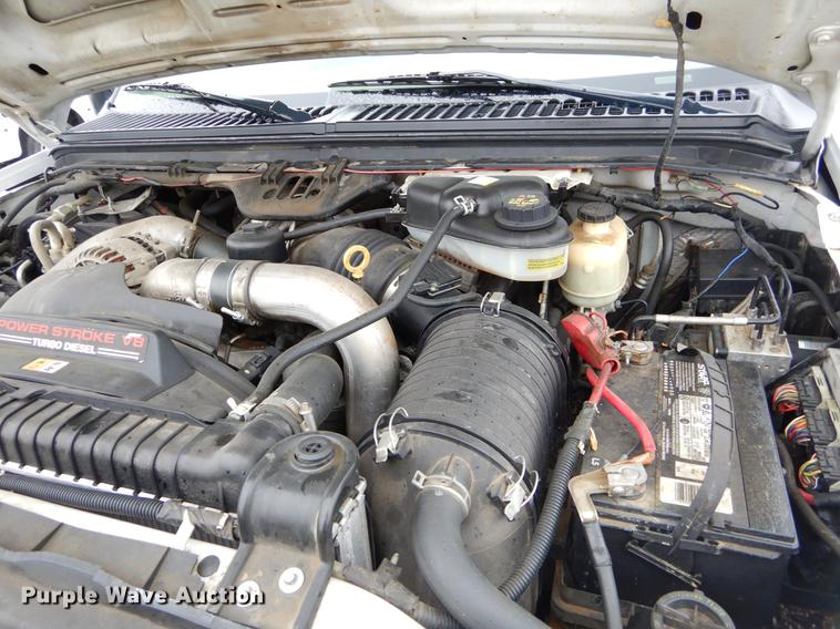 image for item EO9693 2007 Ford F350 Super Duty utility bed pickup truck