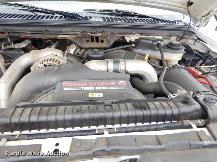 image for item EO9693 2007 Ford F350 Super Duty utility bed pickup truck