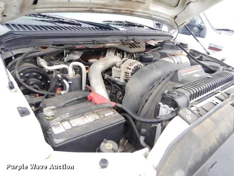 image for item EO9693 2007 Ford F350 Super Duty utility bed pickup truck