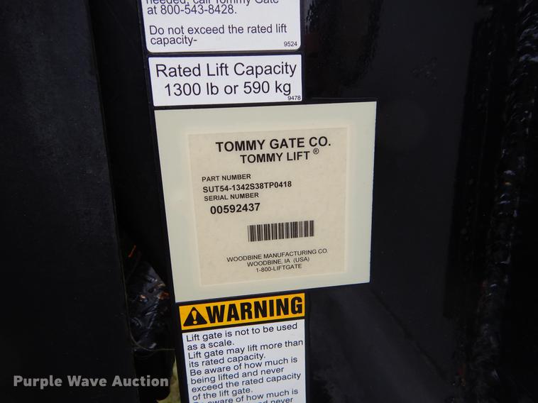 image for item EO9693 2007 Ford F350 Super Duty utility bed pickup truck