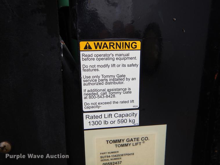 image for item EO9693 2007 Ford F350 Super Duty utility bed pickup truck