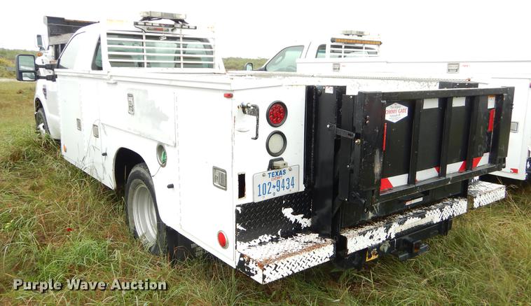 image for item EO9694 2010 Ford F350 Super Duty utility bed pickup truck