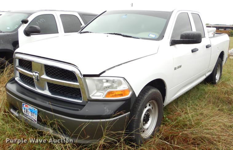 image for item EO9698 2010 Dodge Ram 1500 Quad Cab pickup truck