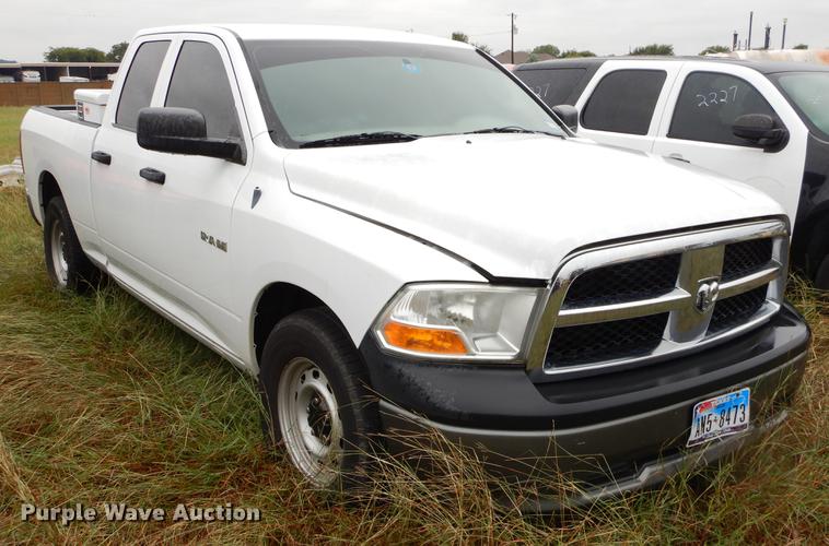 image for item EO9698 2010 Dodge Ram 1500 Quad Cab pickup truck