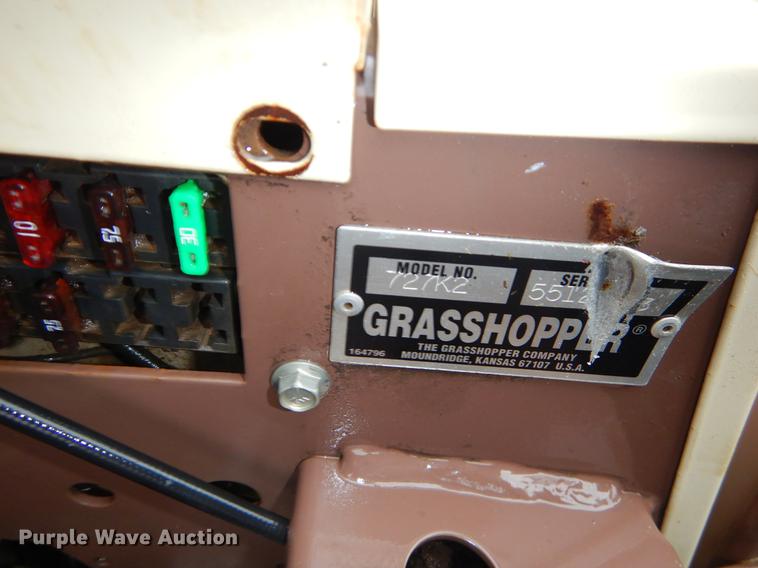 image for item EO9699 Grasshopper 727K2 ZTR lawn mower