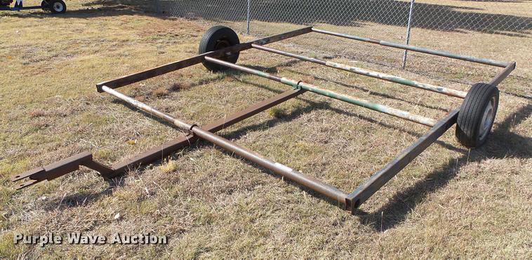 image for item EQ9001 Shop built pipe trailer