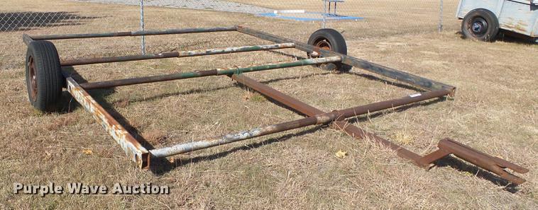 image for item EQ9001 Shop built pipe trailer