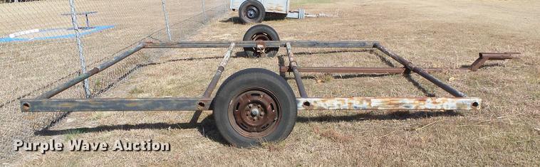 image for item EQ9001 Shop built pipe trailer