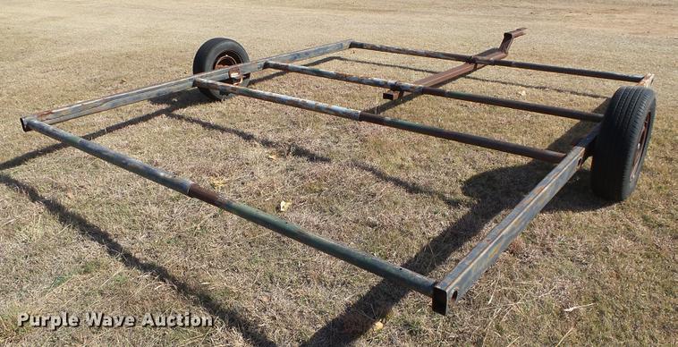 image for item EQ9001 Shop built pipe trailer