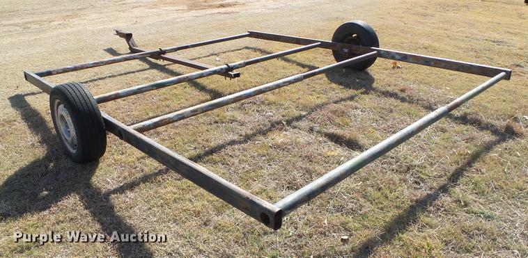 image for item EQ9001 Shop built pipe trailer