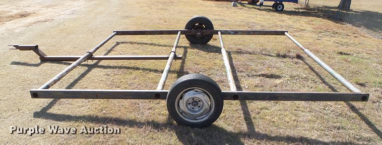 image for item EQ9001 Shop built pipe trailer