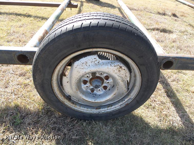 image for item EQ9001 Shop built pipe trailer