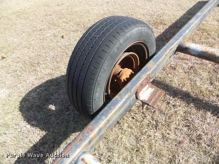 image for item EQ9001 Shop built pipe trailer