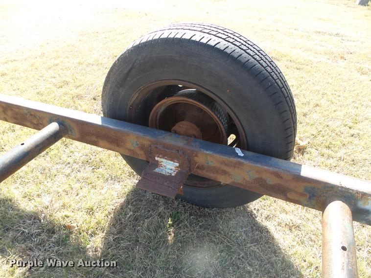 image for item EQ9001 Shop built pipe trailer