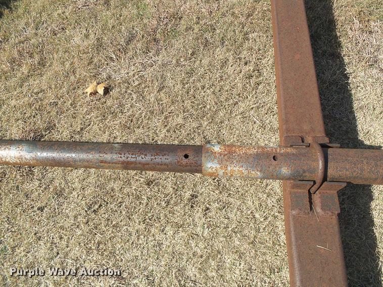 image for item EQ9001 Shop built pipe trailer