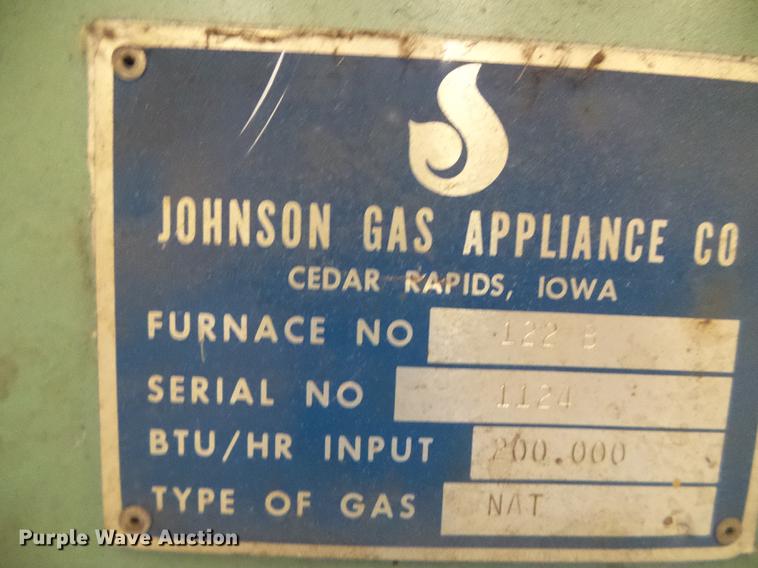 image for item EQ9005 Johnson 122B gas forge