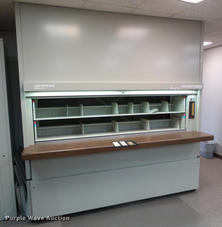 image for item EQ9007 Kardex Lextriever Series 80 electronic file retrieval system