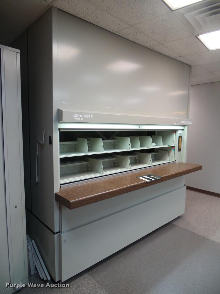 image for item EQ9007 Kardex Lextriever Series 80 electronic file retrieval system